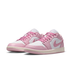 Air Jordan 1 Low Women’s Iced Carmine White Elemental Pink Sail DC0774-607 | Pro Feet