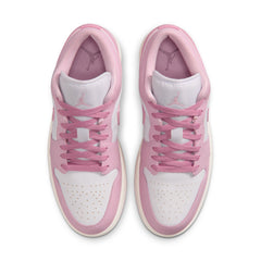 Air Jordan 1 Low Women’s Iced Carmine White Elemental Pink Sail DC0774-607 | Pro Feet