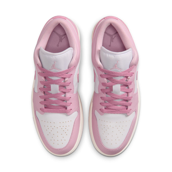 Air Jordan 1 Low Women’s Iced Carmine White Elemental Pink Sail DC0774-607 | Pro Feet
