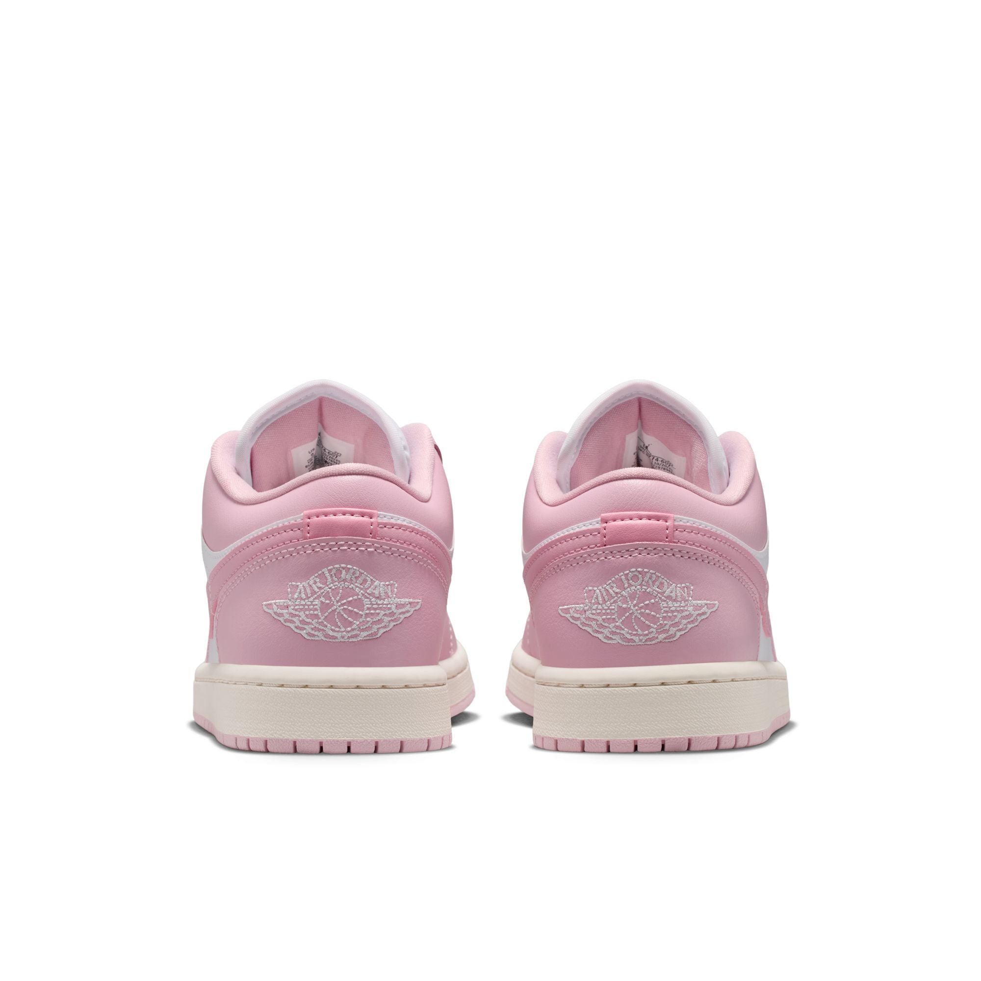 Air Jordan 1 Low Women’s Iced Carmine White Elemental Pink Sail DC0774-607 | Pro Feet