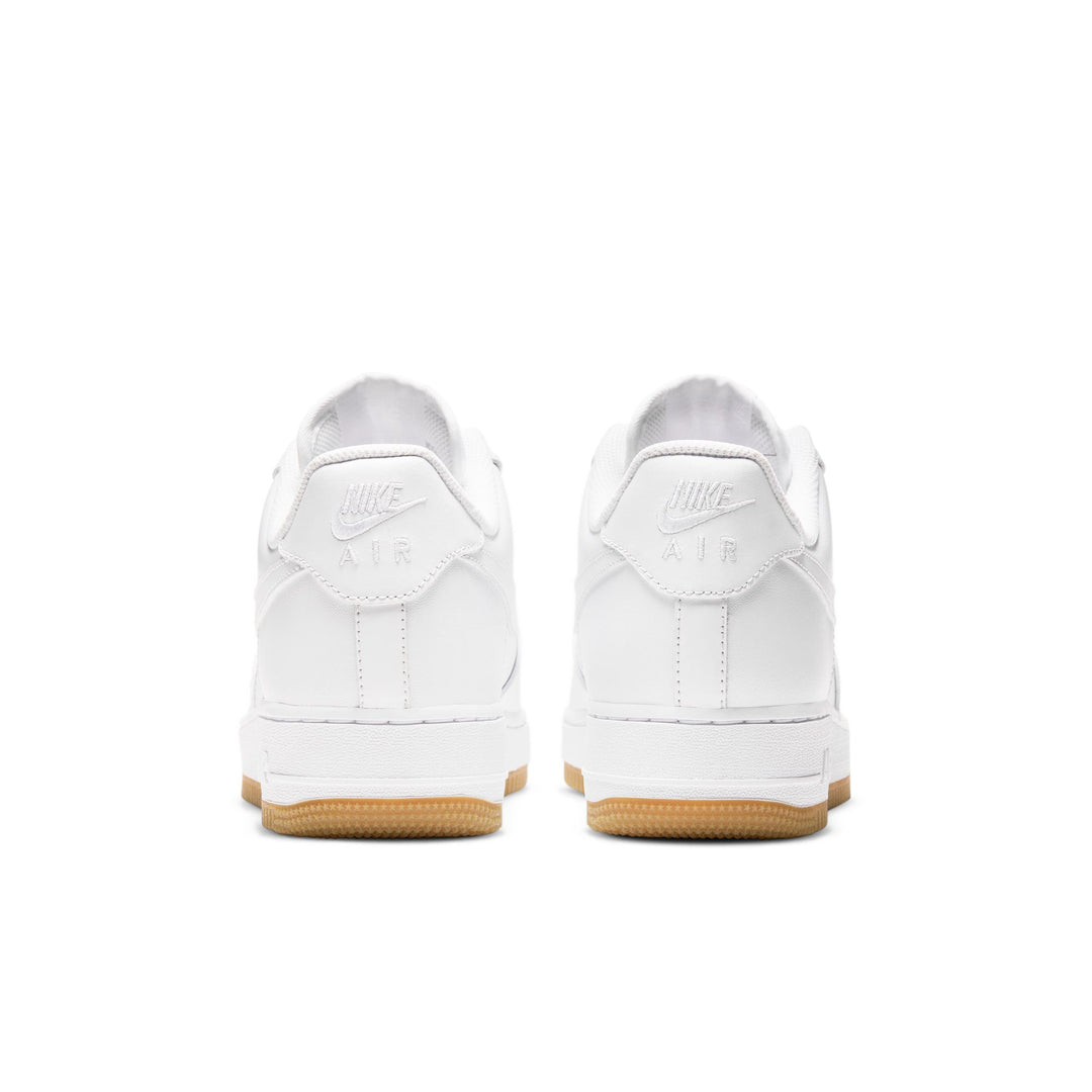 Nike Air Force 1 ’07 “White/White-Gum Light Brown” (DJ2739-100)