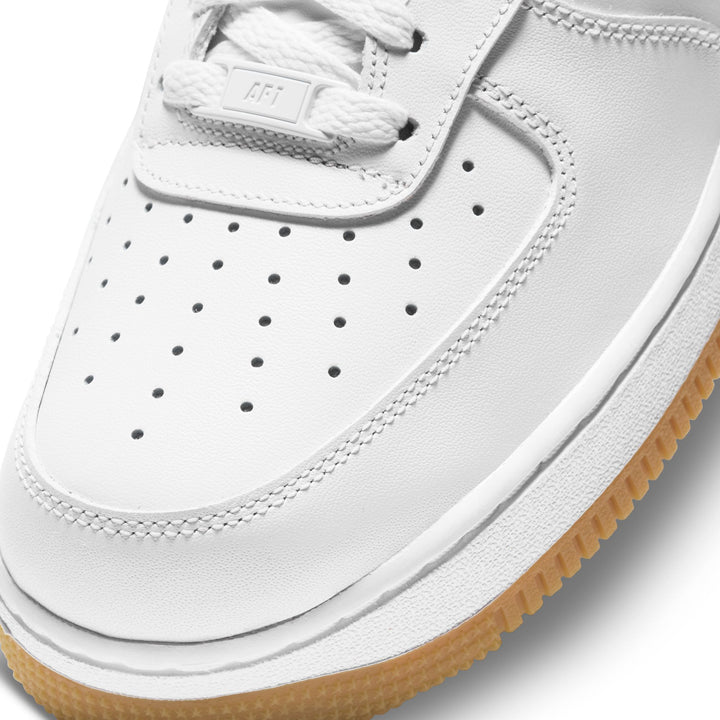 Nike Air Force 1 ’07 “White/White-Gum Light Brown” (DJ2739-100)