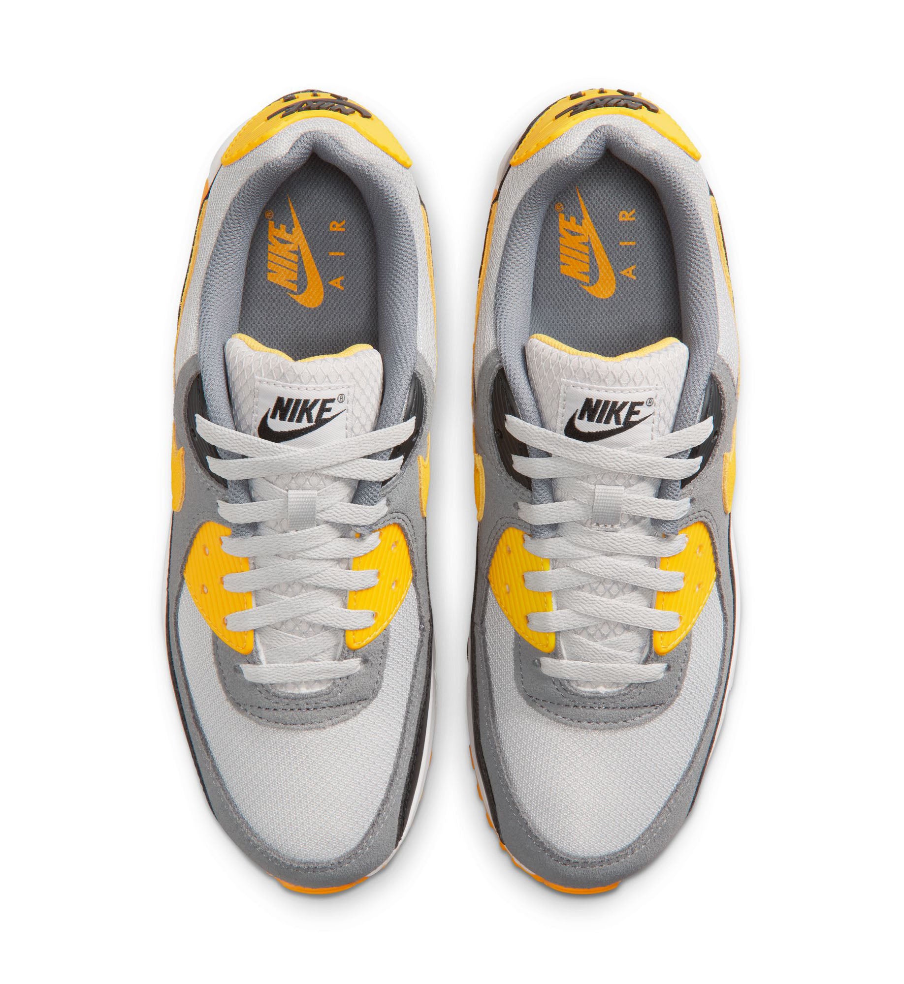 Nike Air Max 90 Grey Fog/Pollen/Smoke Grey/Black (DM0029-023) | Pro Feet 