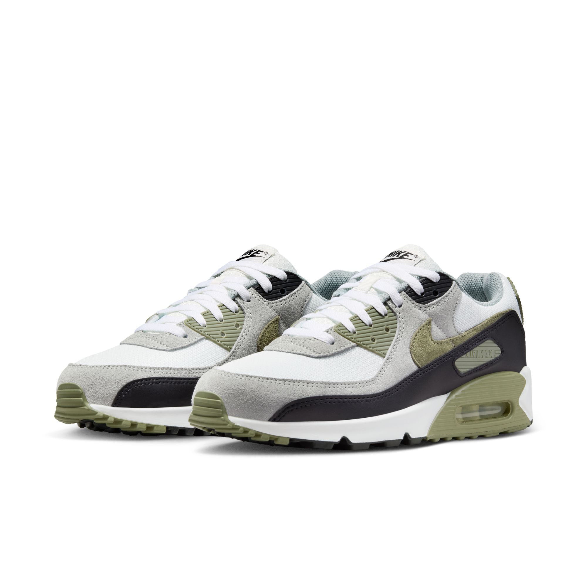 Nike Air Max 90 Summit White Silver Sage Light Pumice | Pro Feet | DM0029-121