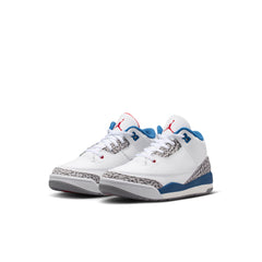 Jordan 3 Retro True Blue PS White Fire Red True Blue DM0966-104 | Pro Feet