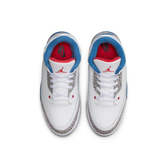 Jordan 3 Retro True Blue PS White Fire Red True Blue DM0966-104 | Pro Feet
