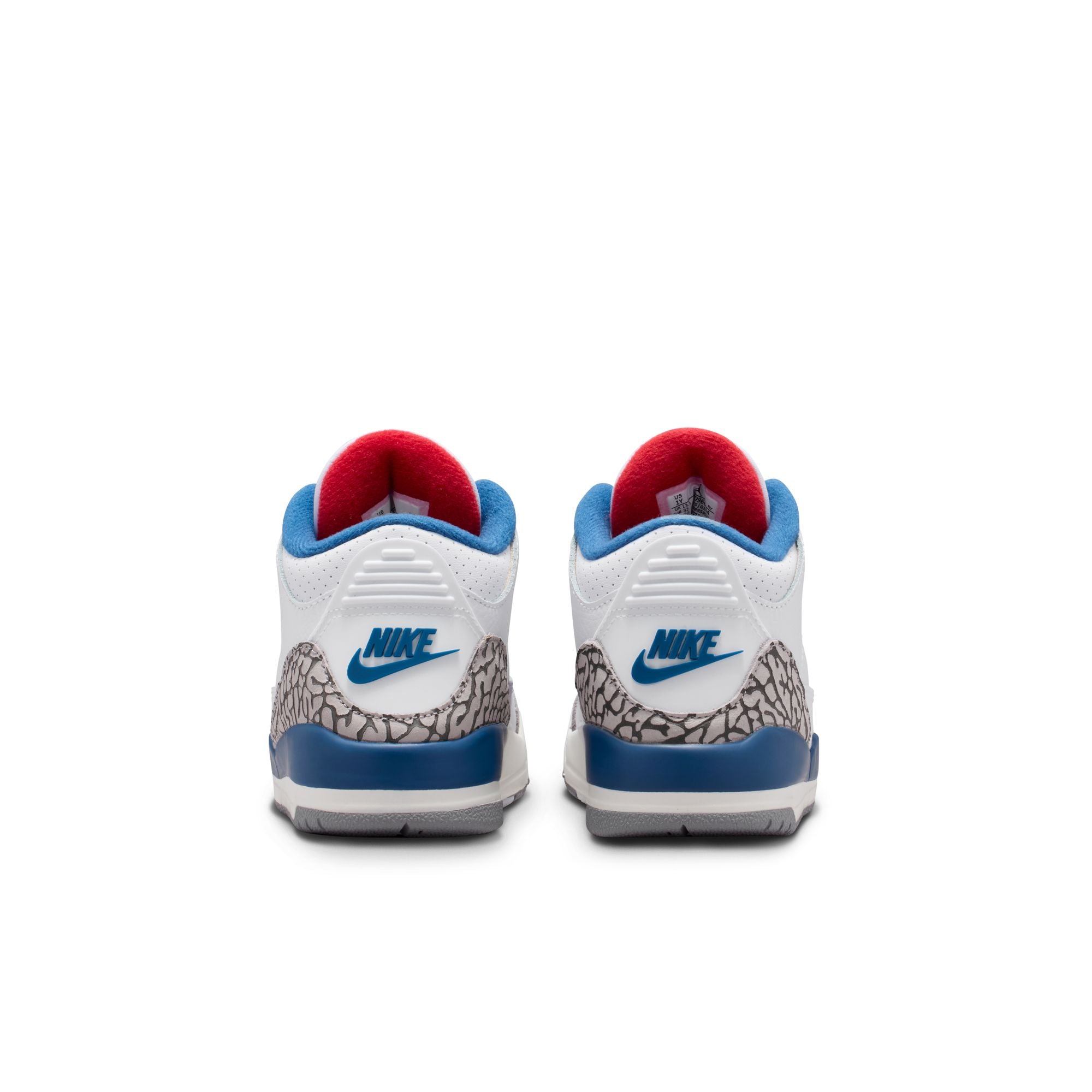 Jordan 3 Retro True Blue PS White Fire Red True Blue DM0966-104 | Pro Feet