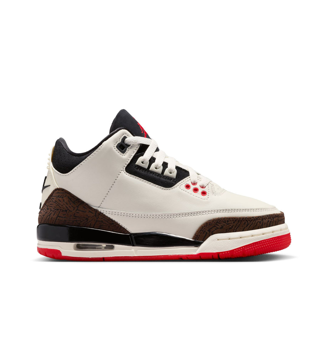 Air Jordan 3 Retro GS Sail Black University Red DM0967-103 | Pro Feet