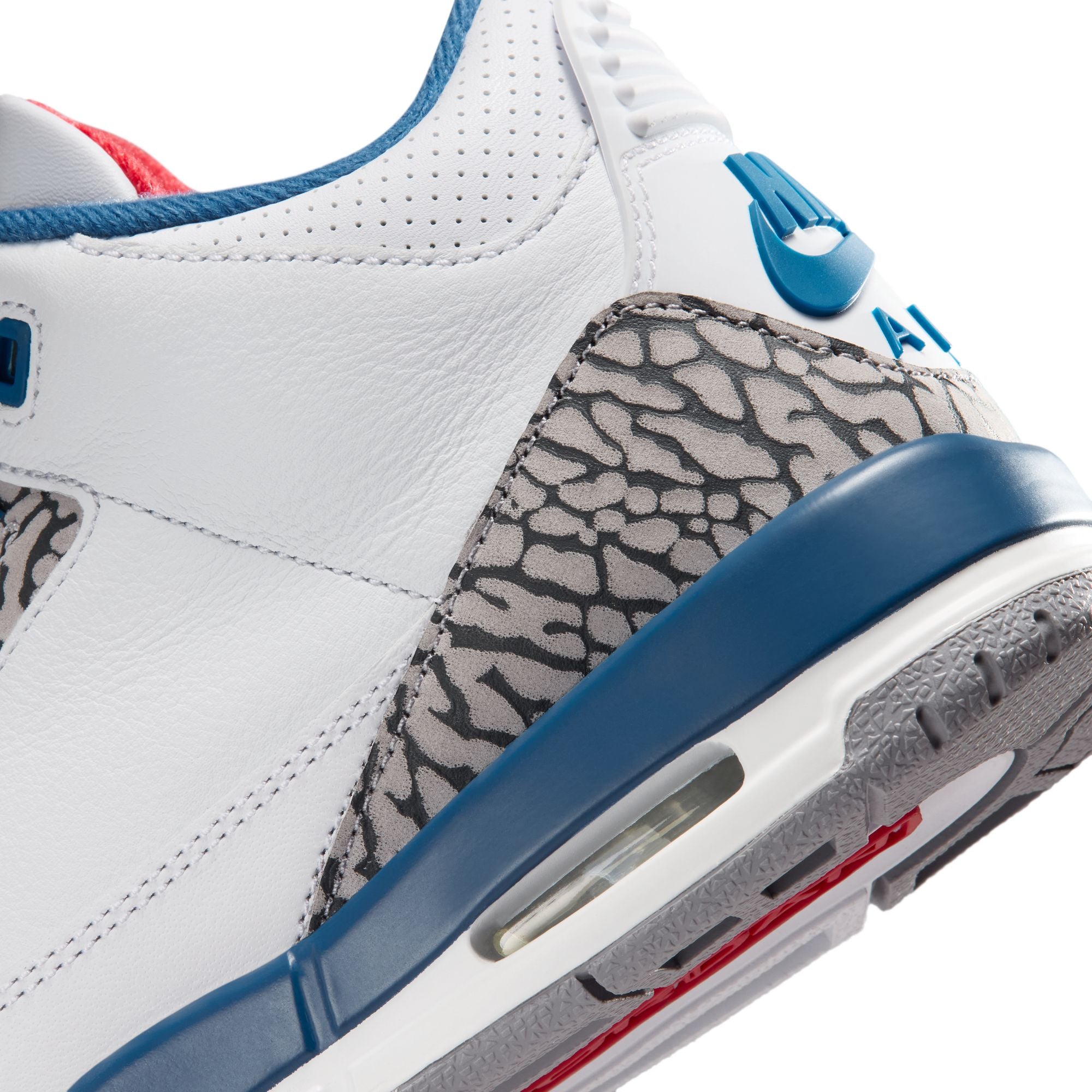 Air Jordan 3 Retro True Blue GS White Fire Red True Blue DM0967-104 | Pro Feet