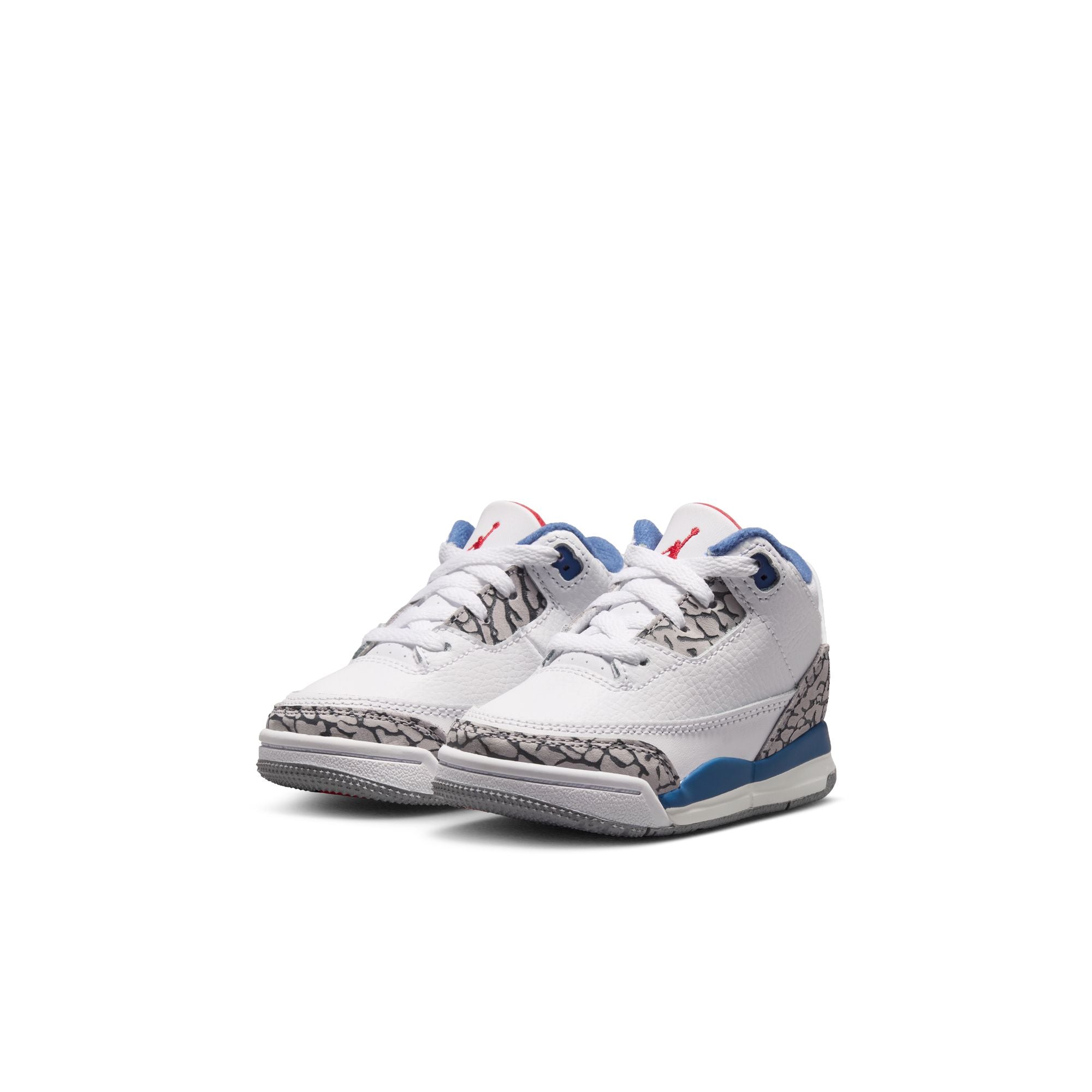 Jordan 3 Retro True Blue TD White Fire Red True Blue DM0968-104 | Pro Feet
