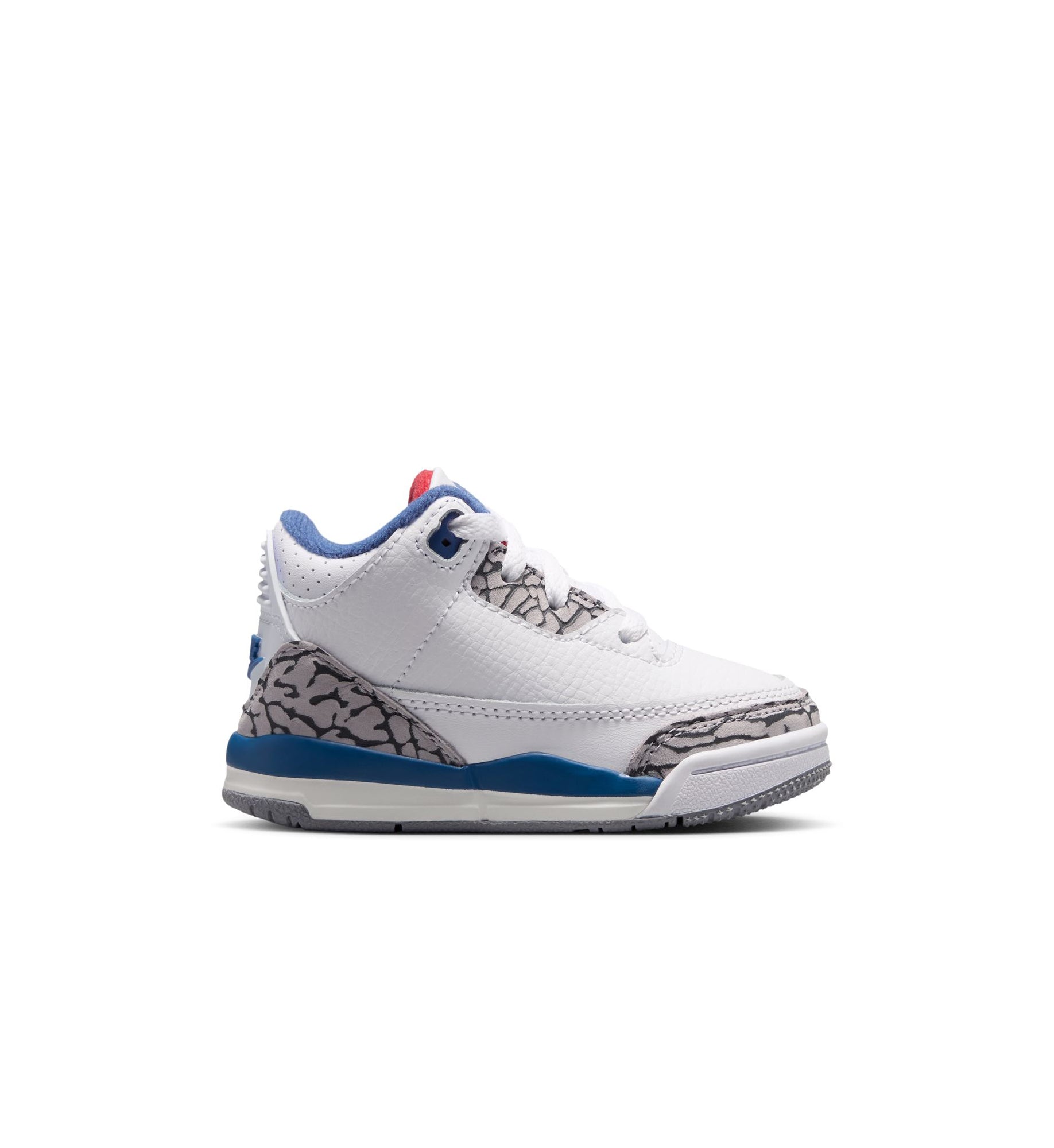 Jordan 3 Retro True Blue TD White Fire Red True Blue DM0968-104 | Pro Feet