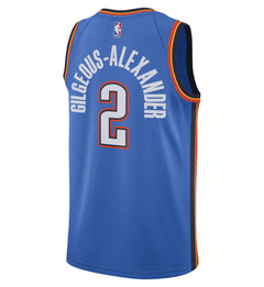 Nike Shai Gilgeous-Alexander Oklahoma City Thunder Icon Edition Swingman Jersey DN2016-403 | Pro Feet