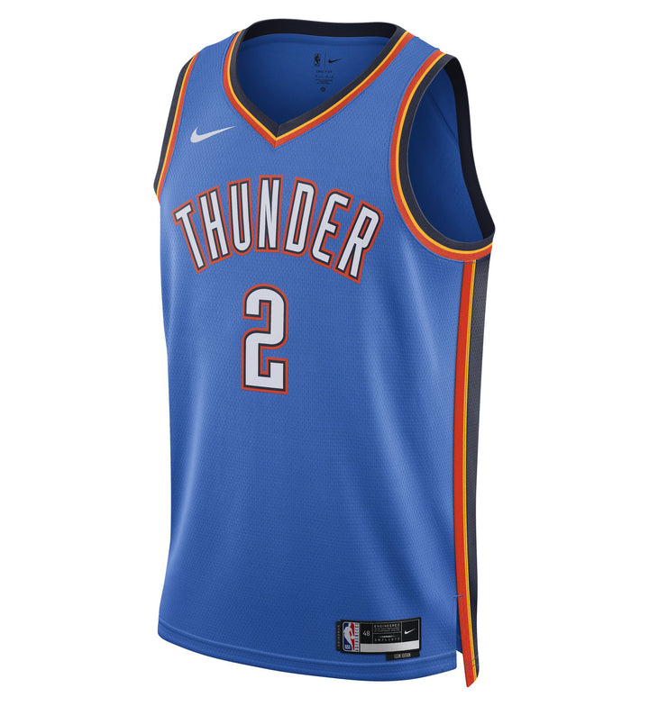 Nike Shai Gilgeous-Alexander Oklahoma City Thunder Icon Edition Swingman Jersey DN2016-403 | Pro Feet