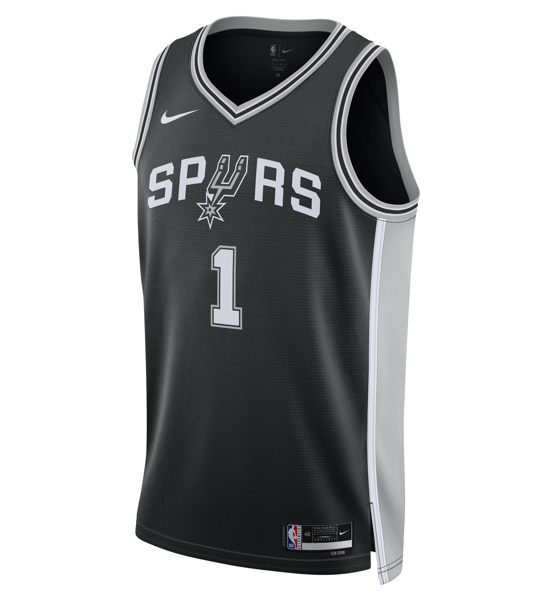 Nike Victor Wembanyama San Antonio Spurs Icon Edition Swingman Jersey DN2022-015 | Pro Feet