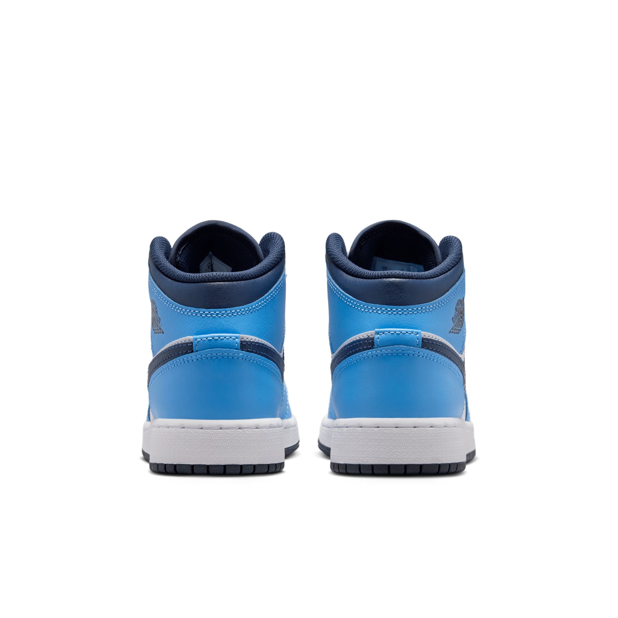 Air Jordan 1 Mid GS University Blue Midnight Navy White DQ8423-405 | Pro Feet