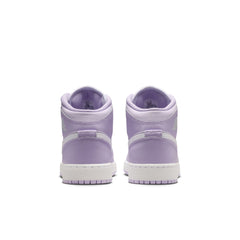 Air Jordan 1 Mid GS Violet Mist White Barely Grape DQ8423-502 | Pro Feet