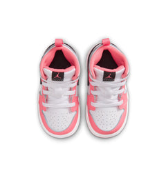 Jordan 1 Mid TD “Pink Gaze/Black/White” (DQ8425-602)