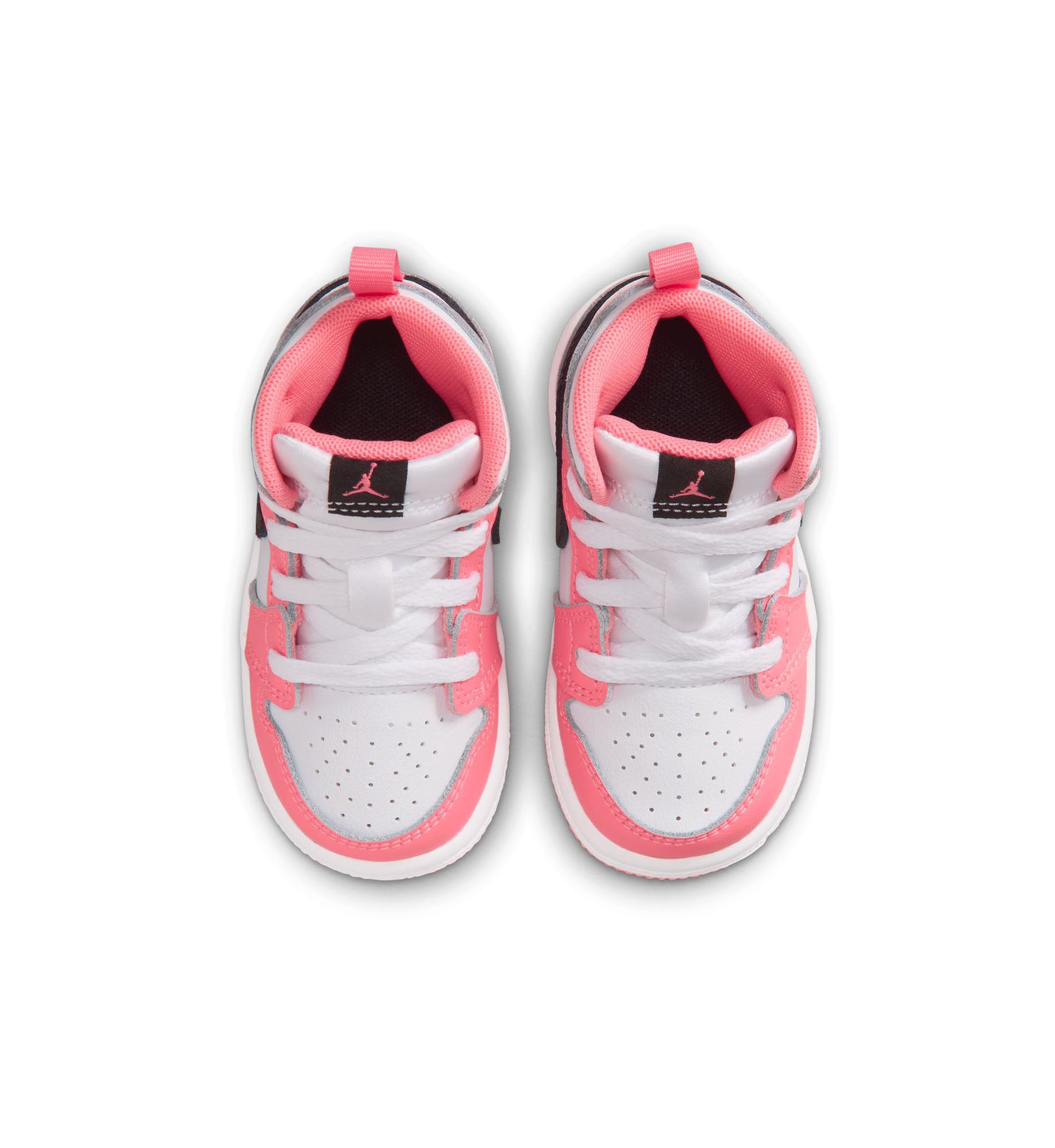 Jordan 1 Mid TD “Pink Gaze/Black/White” (DQ8425-602)