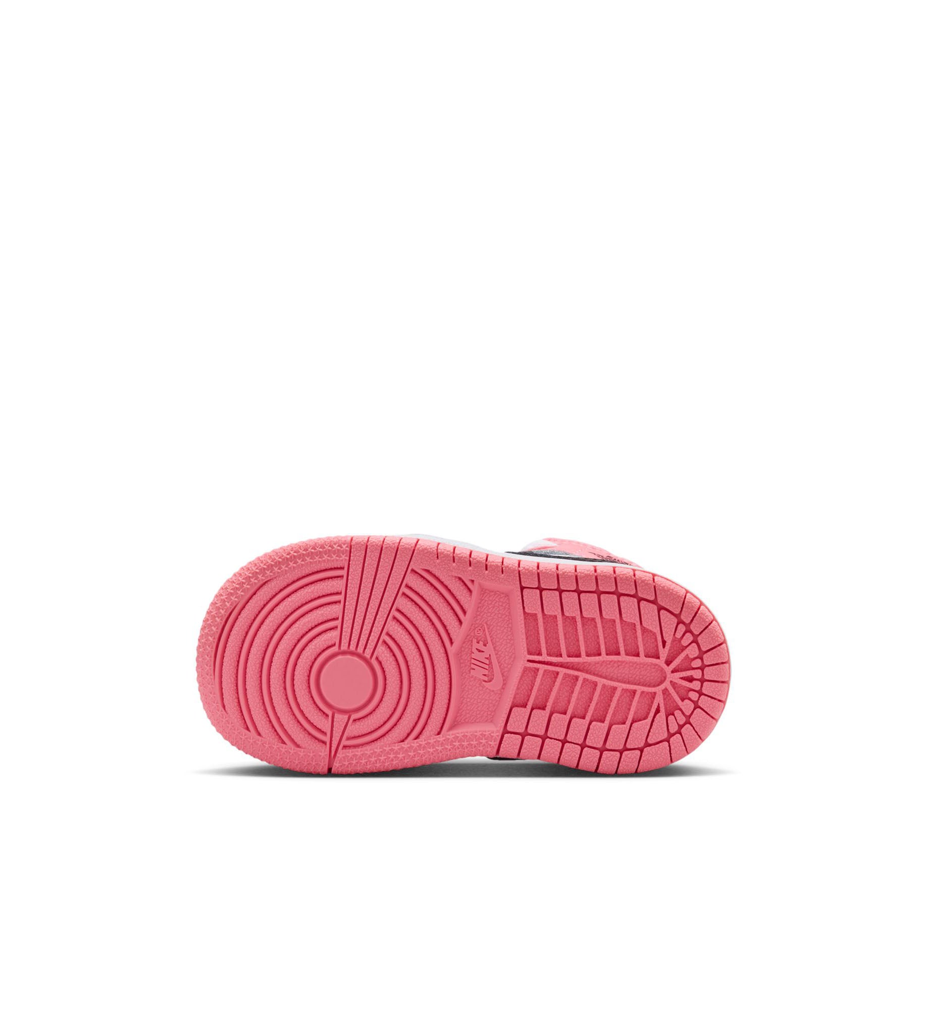 Jordan 1 Mid TD “Pink Gaze/Black/White” (DQ8425-602)