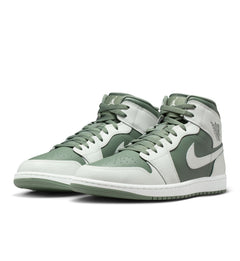 Air Jordan 1 Mid Summit White/Vintage Lichen DQ8426-107 | Pro Feet