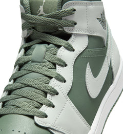 Air Jordan 1 Mid Summit White/Vintage Lichen DQ8426-107 | Pro Feet