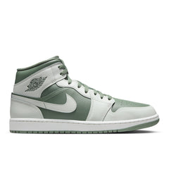 Air Jordan 1 Mid Summit White/Vintage Lichen DQ8426-107 | Pro Feet