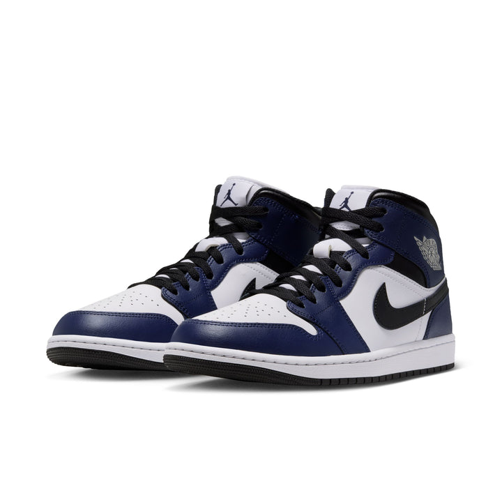 Air Jordan 1 Mid White Tech Grey College Navy DQ8426-108 | Pro Feet