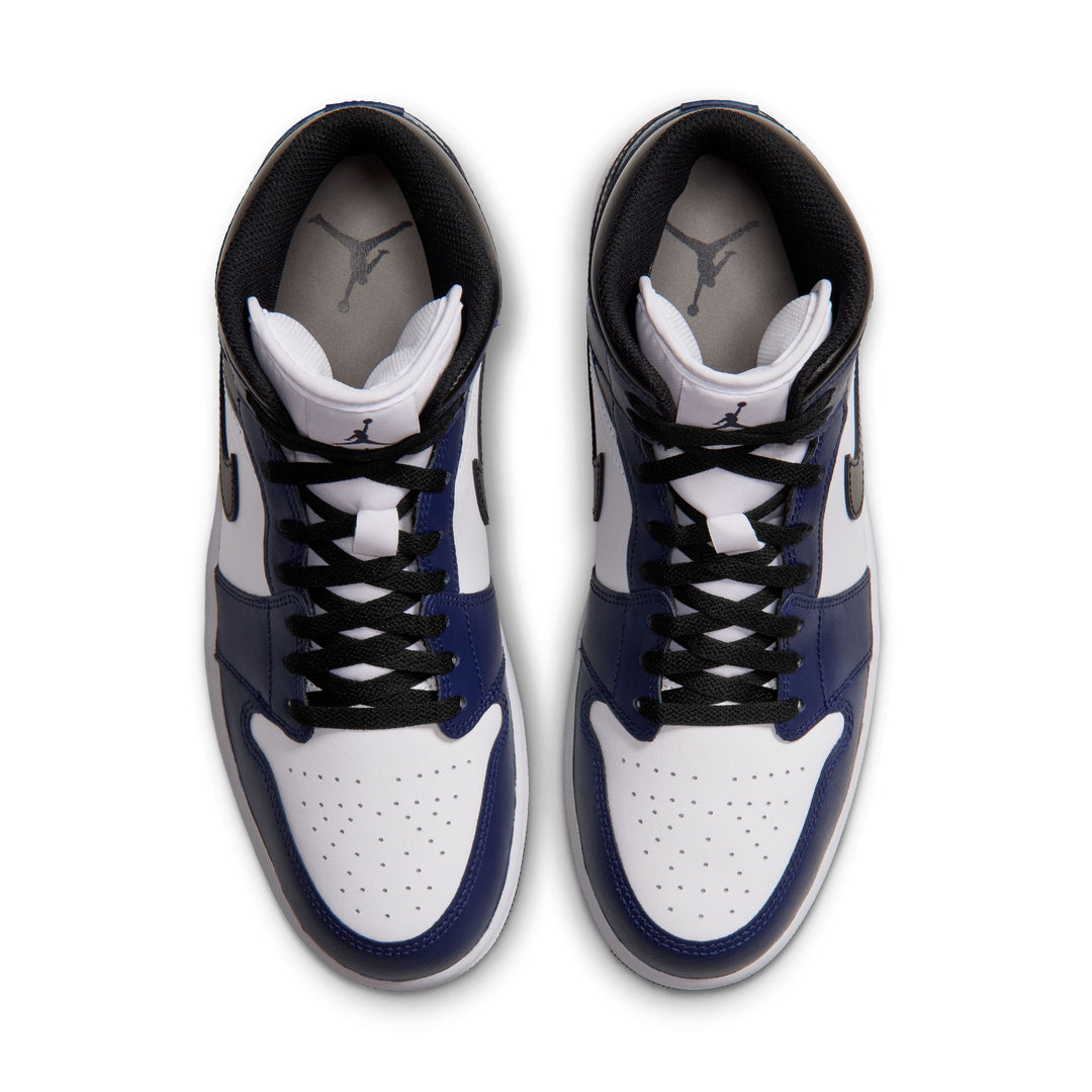 Air Jordan 1 Mid White Tech Grey College Navy DQ8426-108 | Pro Feet