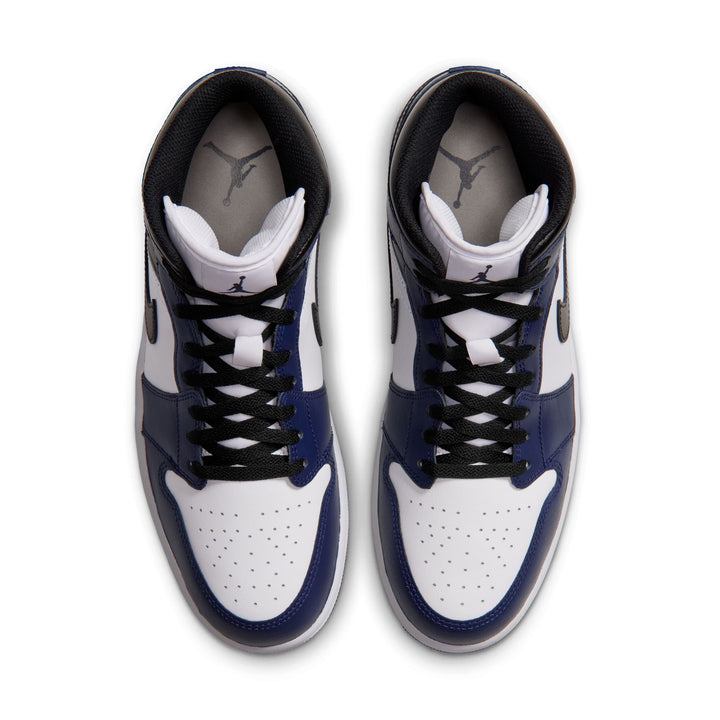 Air Jordan 1 Mid White Tech Grey College Navy DQ8426-108 | Pro Feet