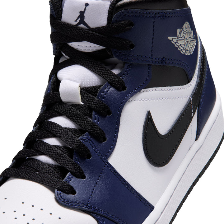 Air Jordan 1 Mid White Tech Grey College Navy DQ8426-108 | Pro Feet