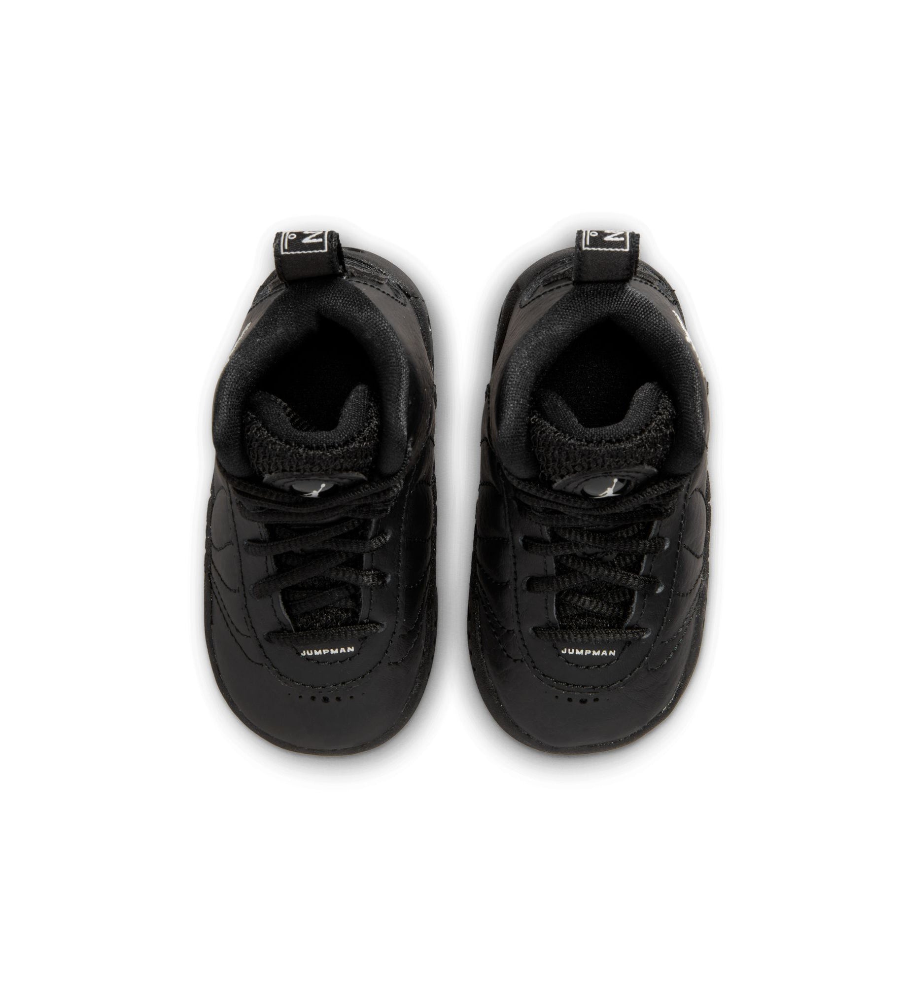 Jordan Jumpman Pro Toddler Shoes Black/White/Metallic Silver (DQ8435-001)