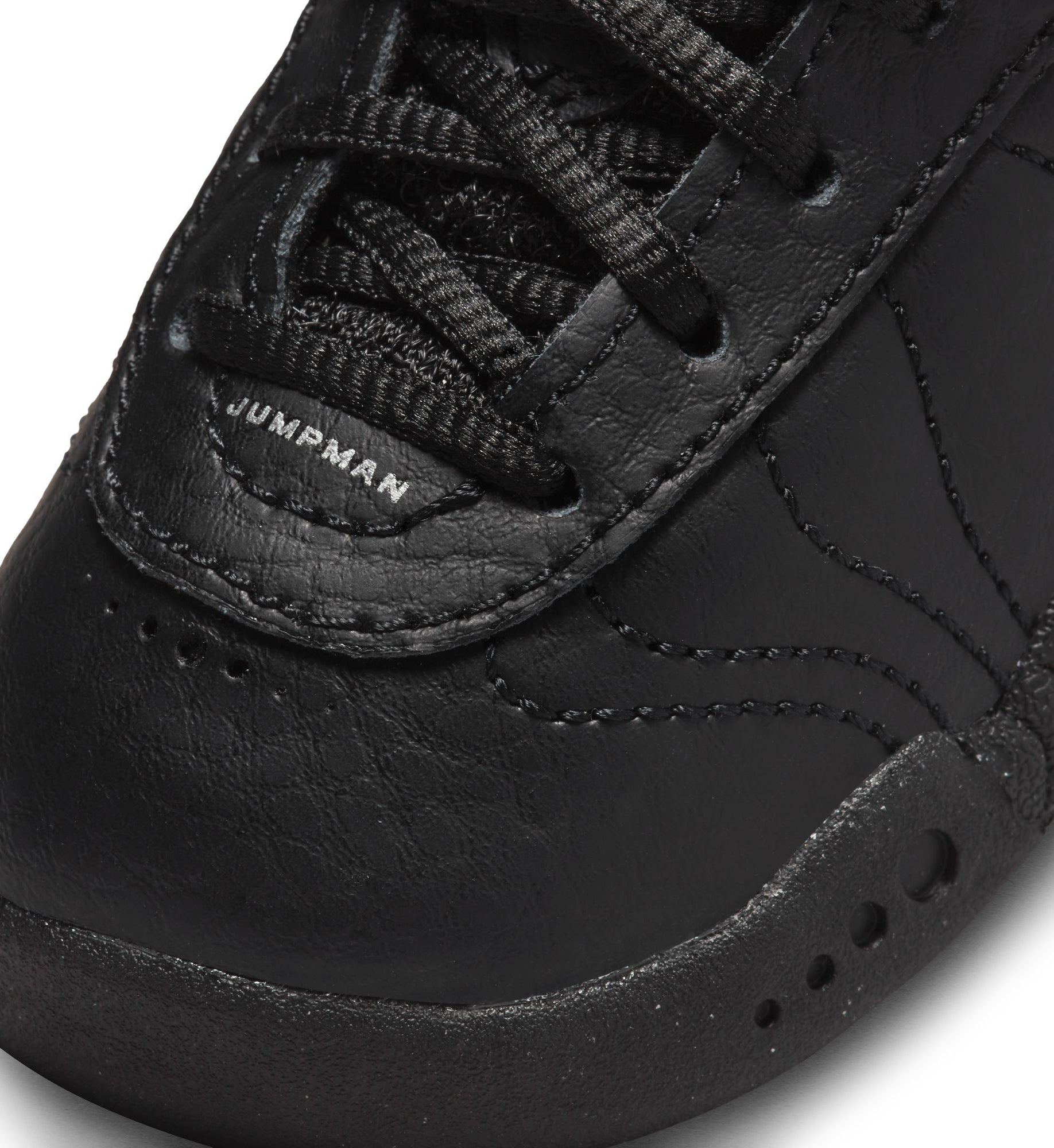 Jordan Jumpman Pro Toddler Shoes Black/White/Metallic Silver (DQ8435-001)