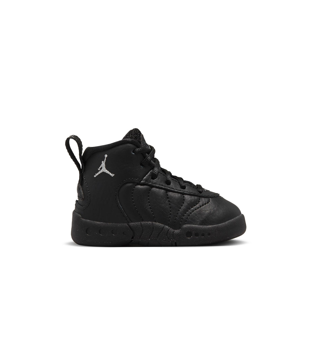 Jordan Jumpman Pro Toddler Shoes Black/White/Metallic Silver (DQ8435-001)