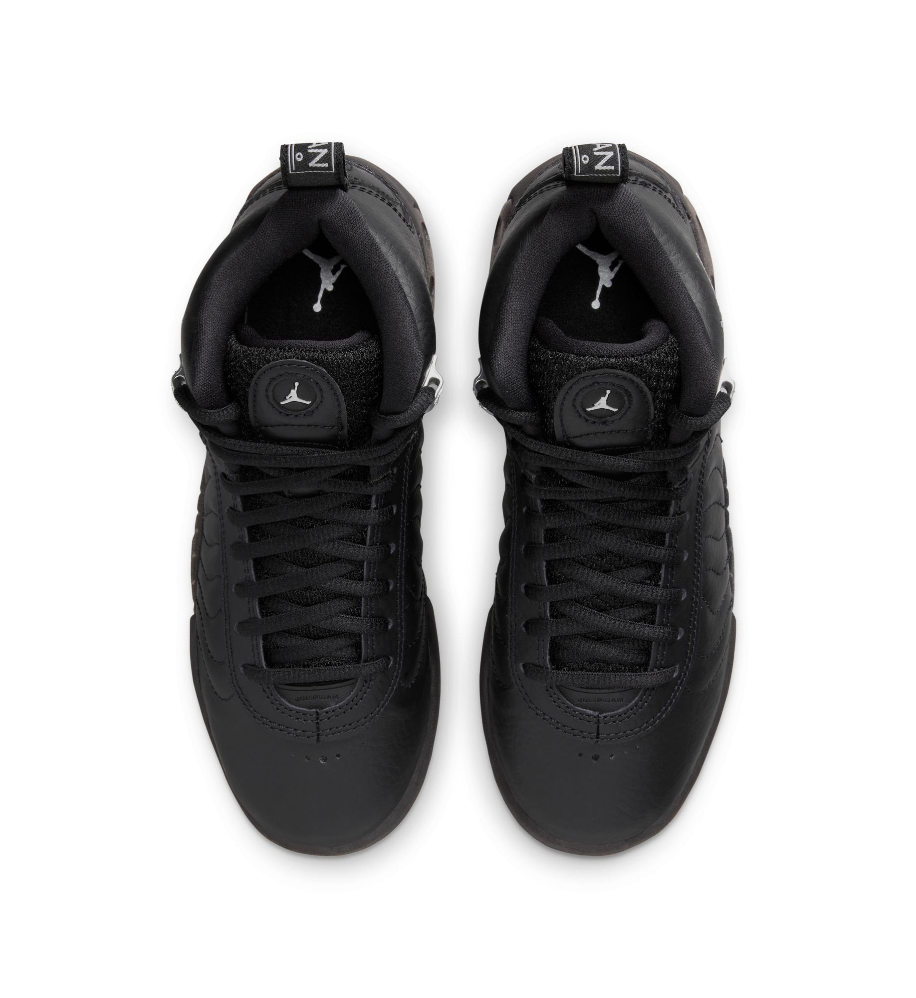 Jordan Jumpman Pro GS “Black/White/Metallic Silver” (DQ8436-001)