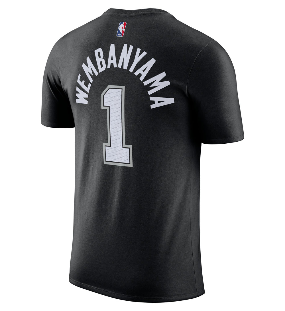 Nike Victor Wembanyama San Antonio Spurs Men’s NBA T-Shirt Black Wembanyama Vict DR6397-018 | Pro Feet