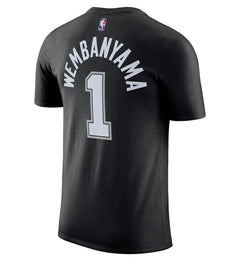 Nike Victor Wembanyama San Antonio Spurs Men’s NBA T-Shirt Black Wembanyama Vict DR6397-018 | Pro Feet