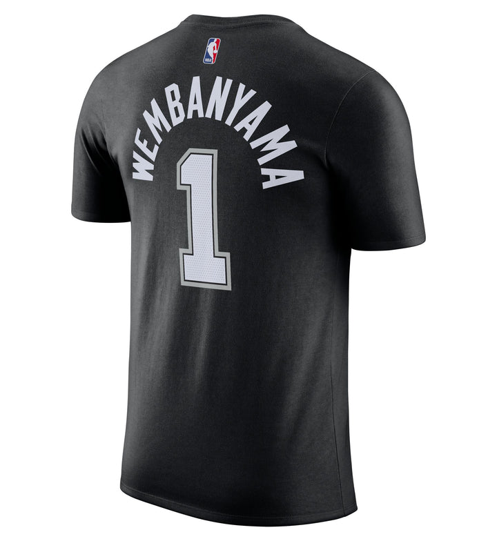 Nike Victor Wembanyama San Antonio Spurs Men’s NBA T-Shirt Black Wembanyama Vict DR6397-018 | Pro Feet