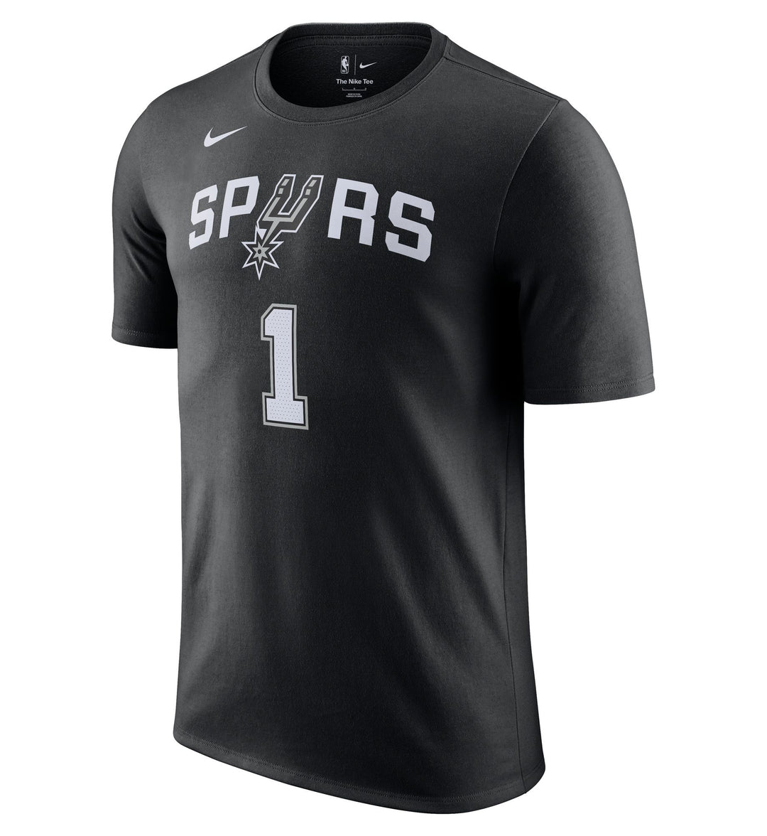 Nike Victor Wembanyama San Antonio Spurs Men’s NBA T-Shirt Black Wembanyama Vict DR6397-018 | Pro Feet