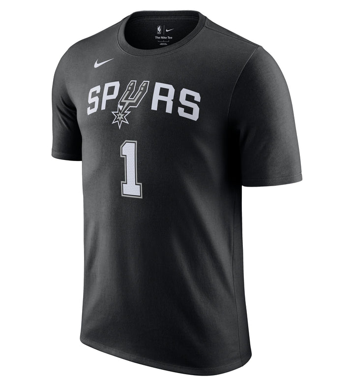 Nike Victor Wembanyama San Antonio Spurs Men’s NBA T-Shirt Black Wembanyama Vict DR6397-018 | Pro Feet