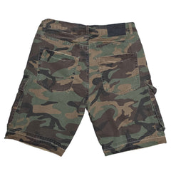 PJ Mark Cargo Shorts Woodland Camo DS2530CAMO | Pro Feet