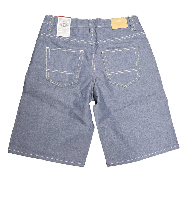Bleecker &amp; Mercer Baggy Fit Denim Shorts Shorts Light Blue DS2550 | Pro Feet