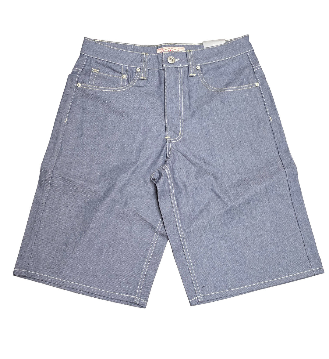 Bleecker &amp; Mercer Baggy Fit Denim Shorts Shorts Light Blue DS2550 | Pro Feet