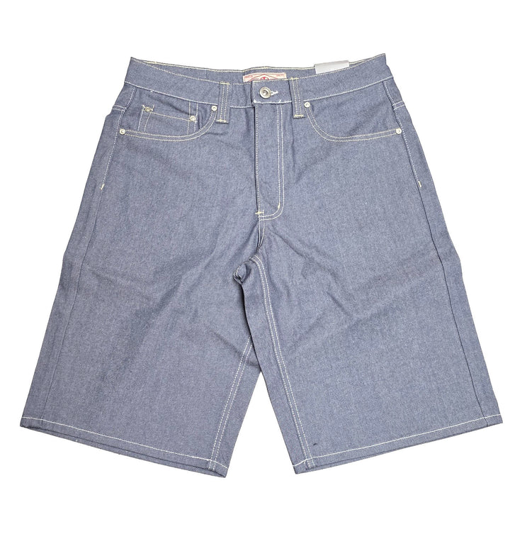 Bleecker &amp; Mercer Baggy Fit Denim Shorts Shorts Light Blue DS2550 | Pro Feet