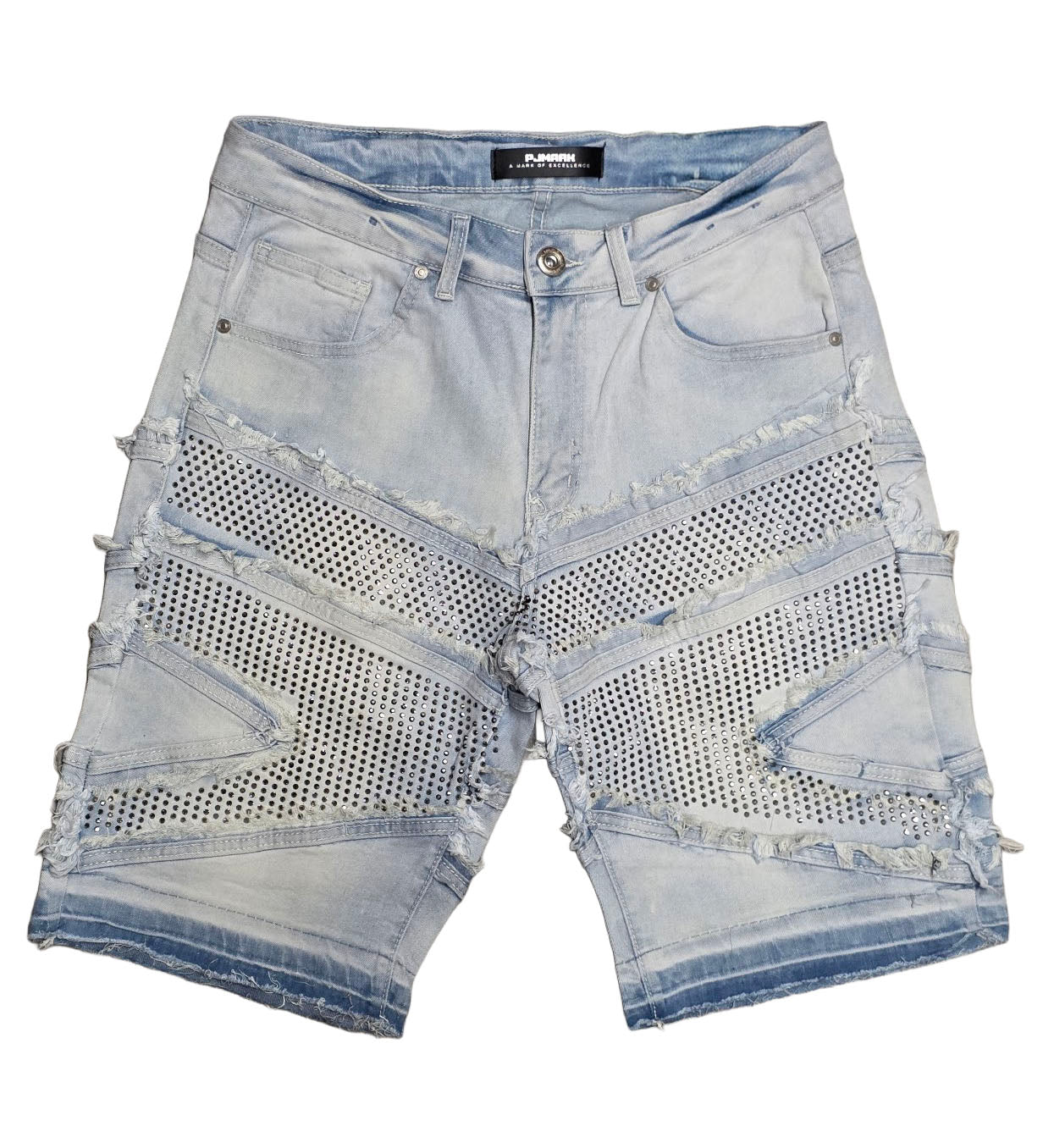 PJ Mark Washed Denim Shorts | Pro Feet | DS2605