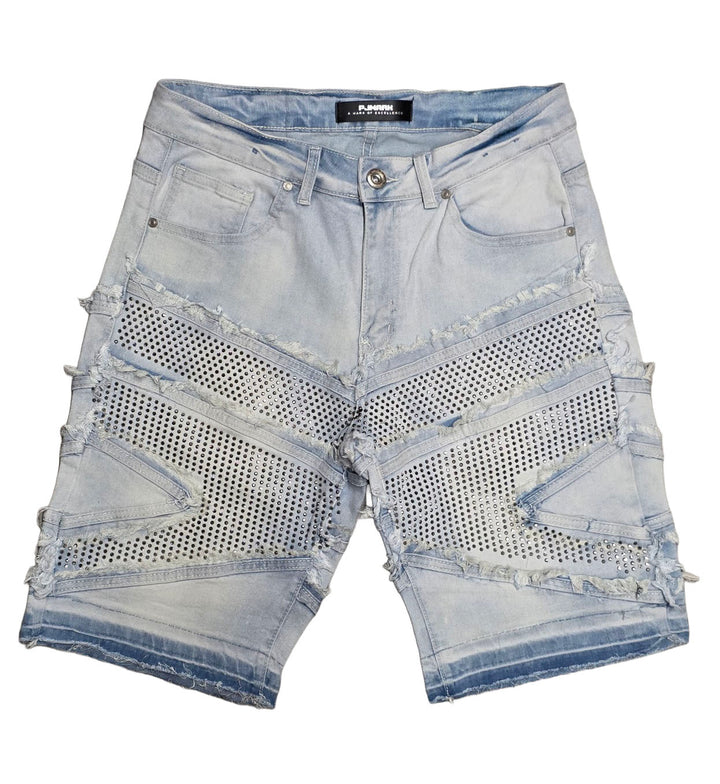 PJ Mark Washed Denim Shorts | Pro Feet | DS2605