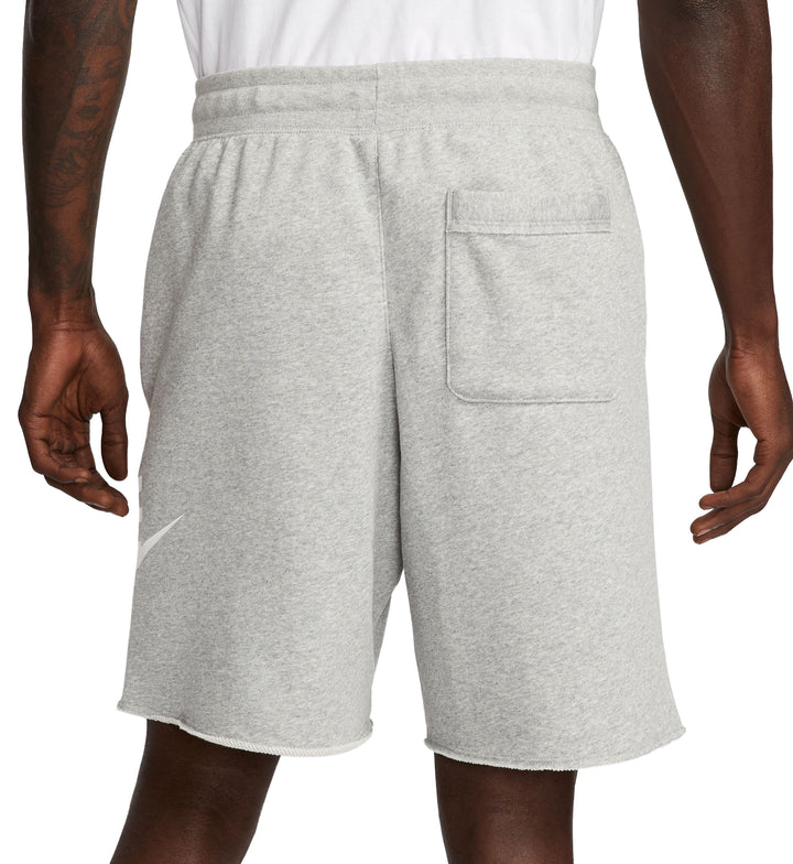 Nike Club Alumni Men’s French Terry Shorts “Dk Grey Heather/White/White” (DX0502-063)