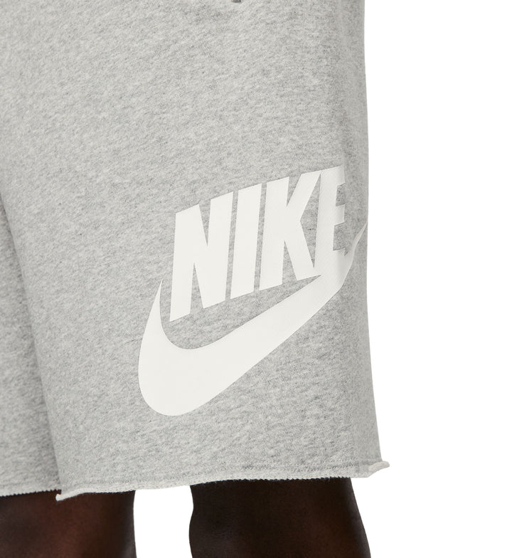 Nike Club Alumni Men’s French Terry Shorts “Dk Grey Heather/White/White” (DX0502-063)