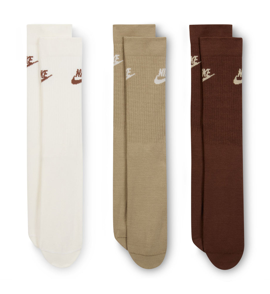Nike Sportswear Everyday Essential Crew Socks (3 Pairs) “Multi-Color” (DX5025-904)