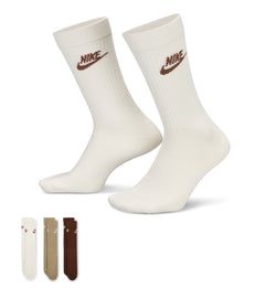 Nike Sportswear Everyday Essential Crew Socks (3 Pairs) “Multi-Color” (DX5025-904)