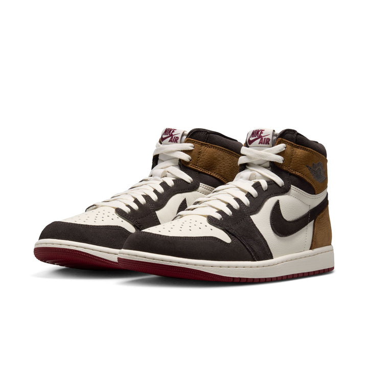 Air Jordan 1 Retro High OG Love Letter Shadow Brown Team Red Lt British Tan DZ5485-201 | Pro Feet